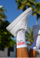 Długie skarpetki Brooklyn białe