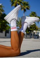 Długie skarpetki Brooklyn białe