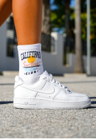 Długie skarpetki California Club białe