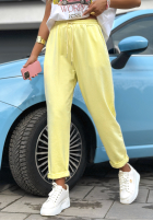Spodnie dresowe Flawless Fusion żółte