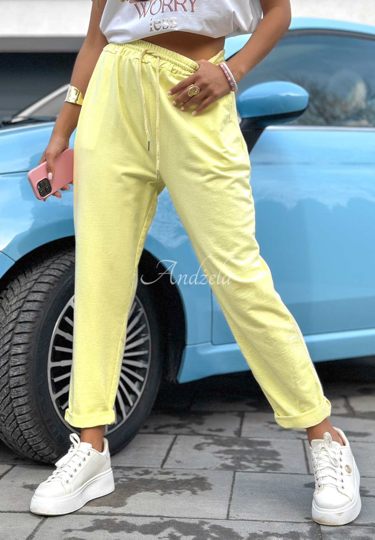 Flawless Fusion yellow sweatpants