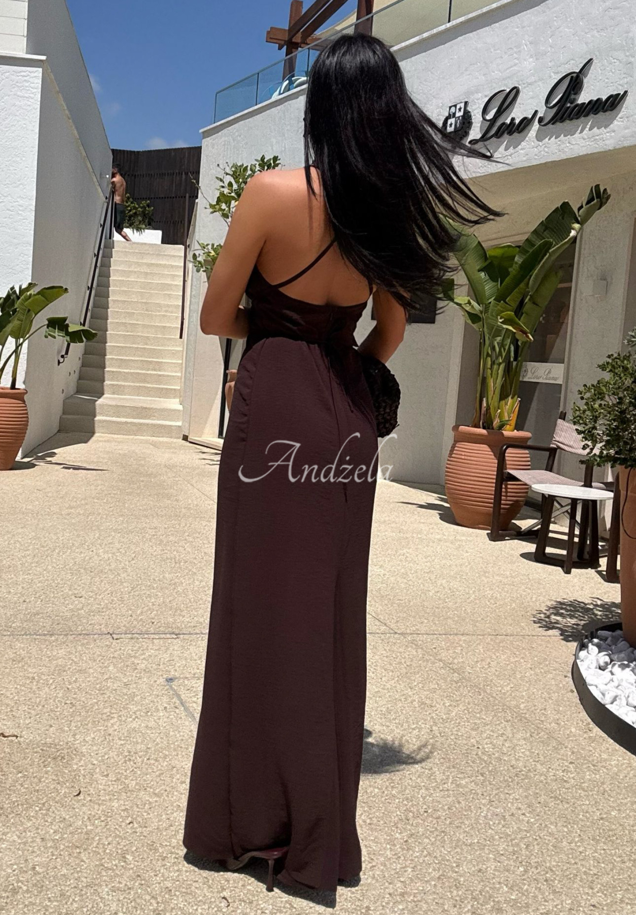 La Milla Remember About Me chocolate maxi dress