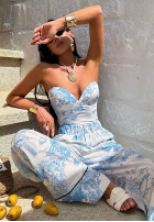 Body we wzory La Milla Dreamy Places błękitne