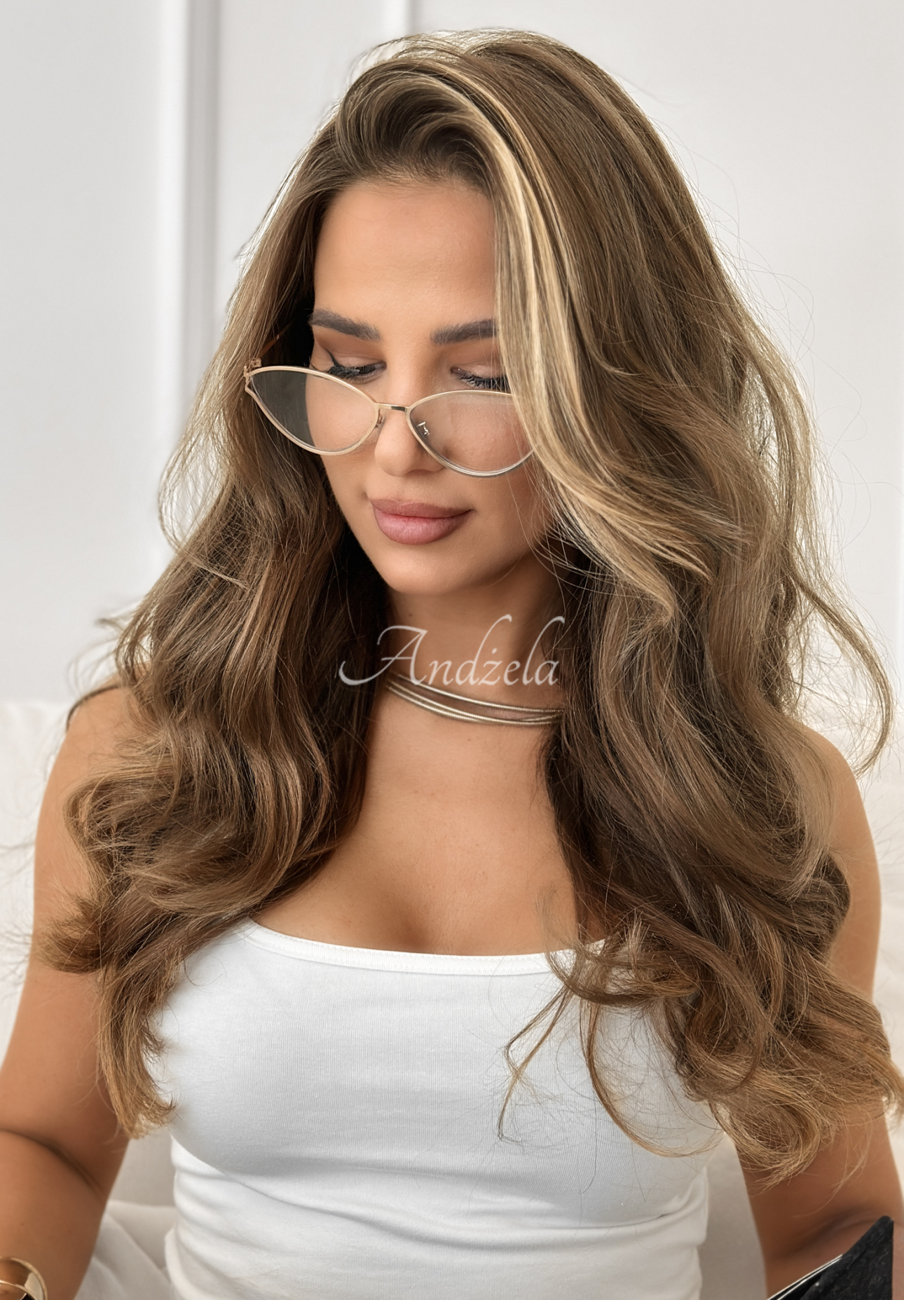 Eye Love It gold glance glasses