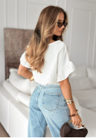 Bluzka oversize Memories Are Forever biała