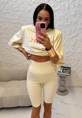 La Milla Love Paris light beige cyclists