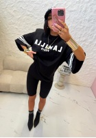 La Milla Love Paris cyclists black