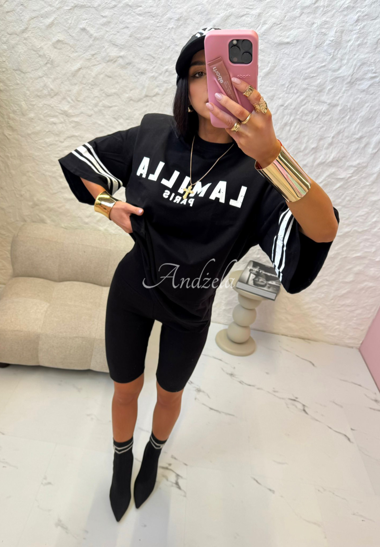 La Milla Love Paris cyclists black