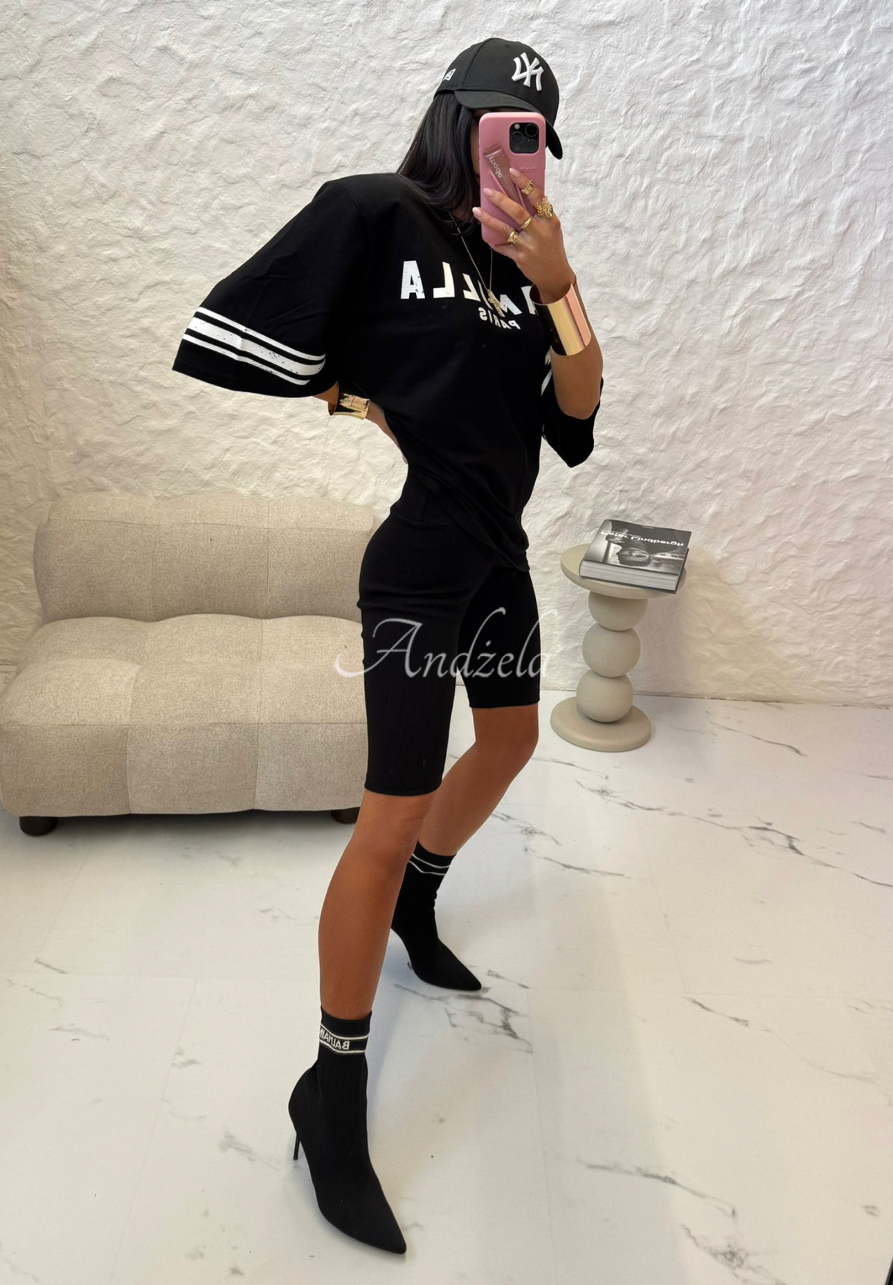 La Milla Love Paris cyclists black