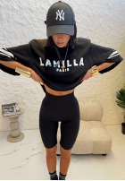 Kolarki La Milla Love Paris czarne