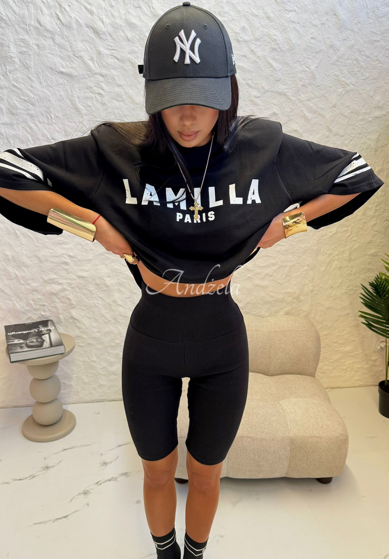 La Milla Love Paris cyclists black