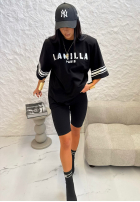 Kolarki La Milla Love Paris czarne