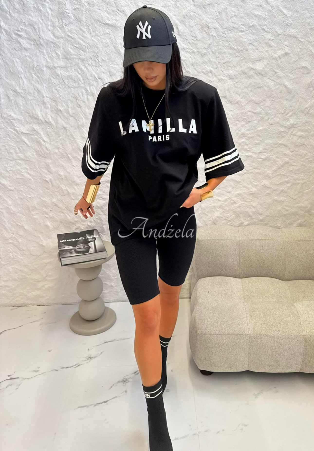 La Milla Love Paris cyclists black