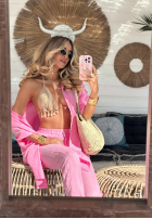 Lniana Shirt Sun Symphony in pink