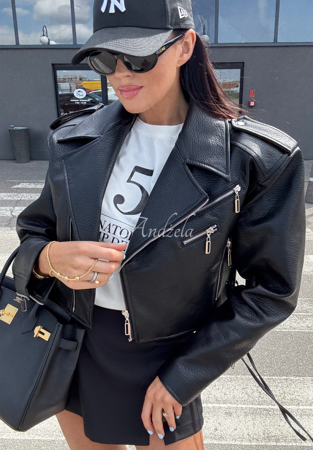 La Milla Really Notice leather ramones black