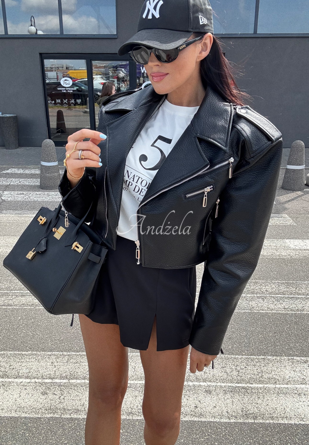 La Milla Really Notice leather ramones black