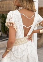 Koronkowa sukienka boho Sea Breezes biała