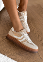 Adidasy w zwierzęcy print Flexi Feet beżowe