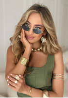 Okulary przeciwsłoneczne Vision Wave złoto-czarne