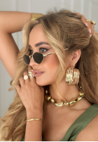 Okulary przeciwsłoneczne Vision Wave złoto-czarne