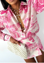 Spódnico-spodenki we wzory La Milla Dreamy Places różowe