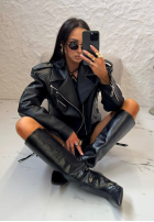 Skórzana ramoneska La Milla Really Notice czarna