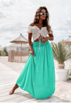 Spódnica maxi Valley miętowa