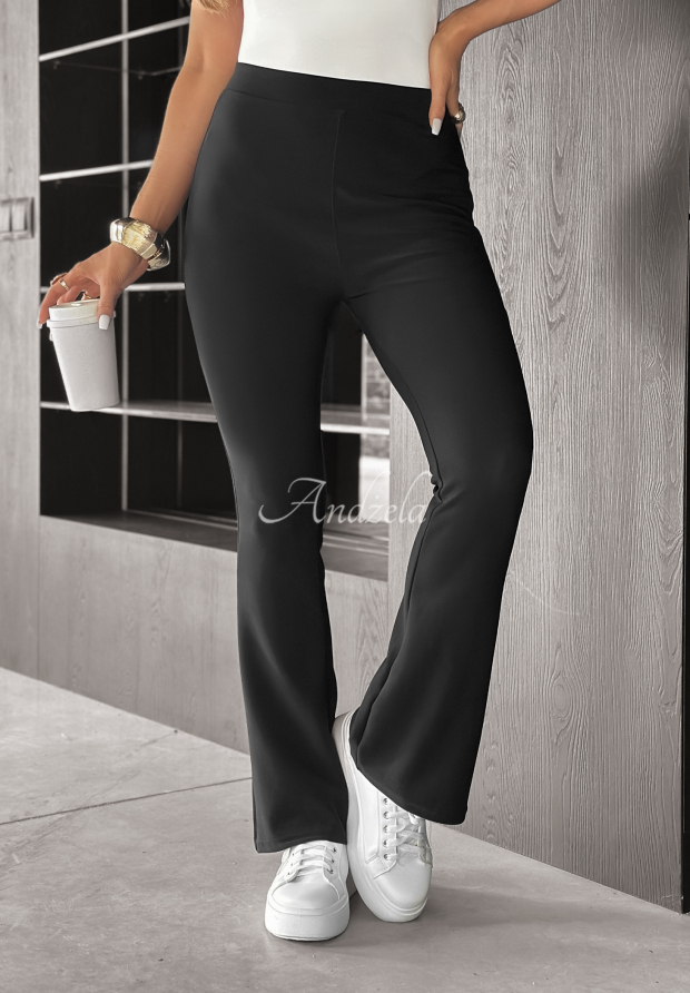 Legginsy dzwony Daysland czarne