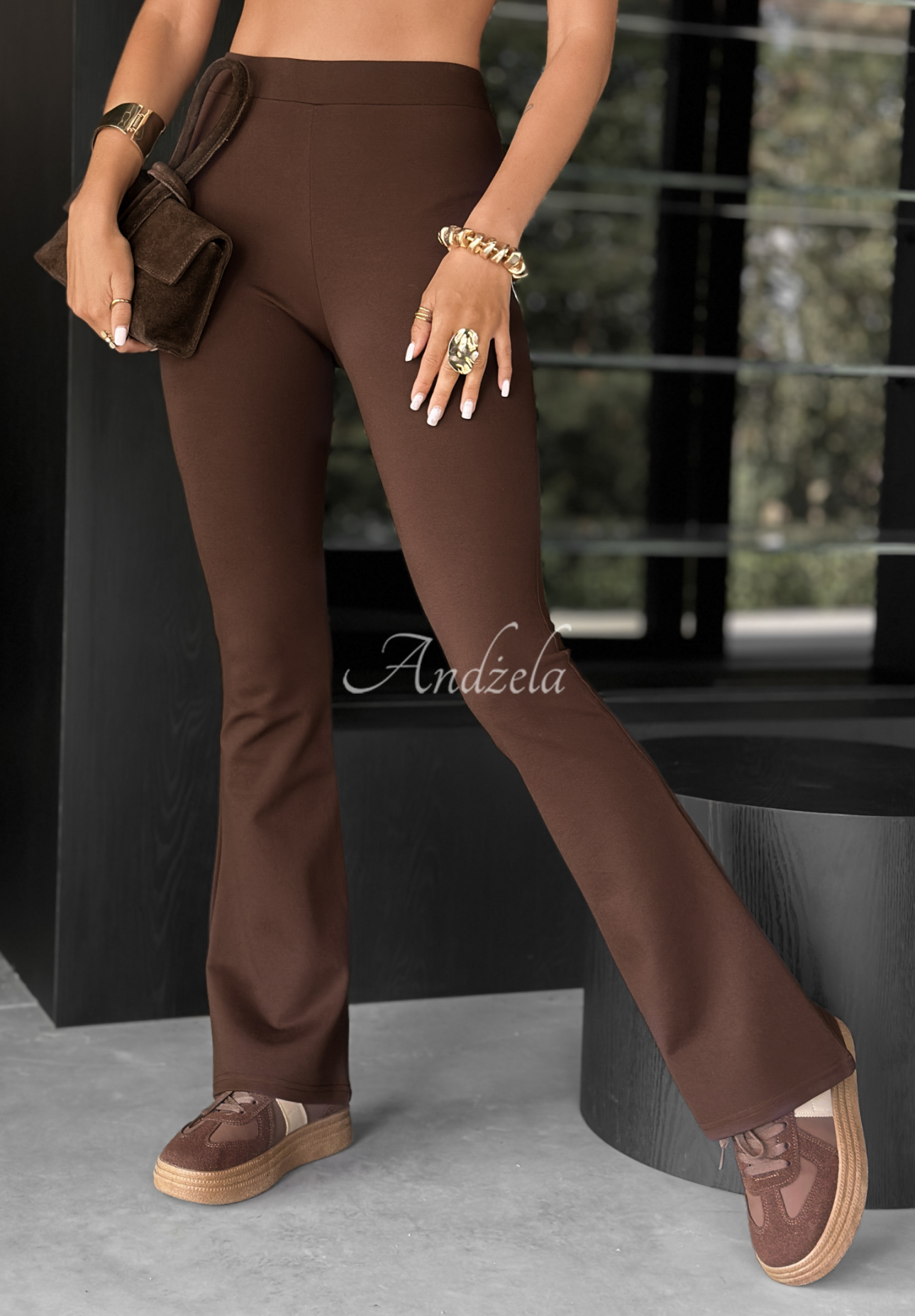 Nashville bell leggings chocolate