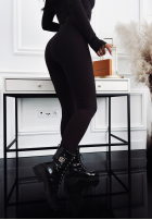 Legginsy I Am Ready Now czarne