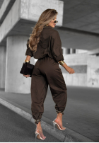 Koszula jeansowa No Sound czekoladowa