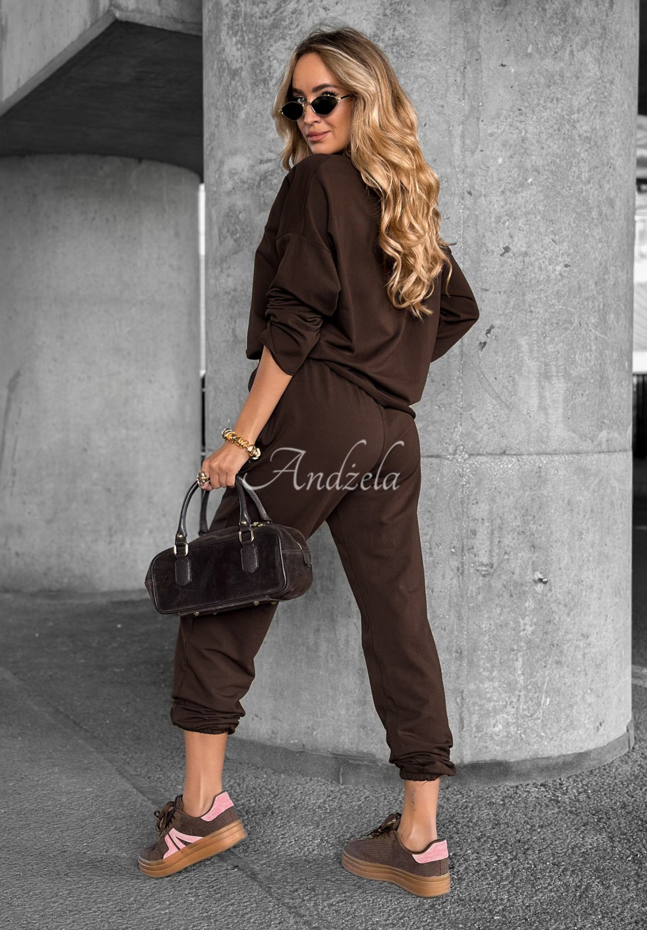 Chase Freedom chocolate tracksuit set