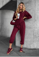 Komplet dresowy Chase Freedom burgundowy