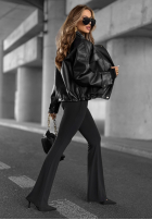 Skórzana kurtka Benjamin Hill czarna