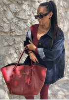 Koszula jeansowa La Milla Don’t Say Maybe granatowa