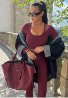 Koszula jeansowa La Milla Don’t Say Maybe granatowa