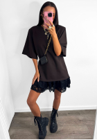 T-shirt La Milla When You Look czekoladowy