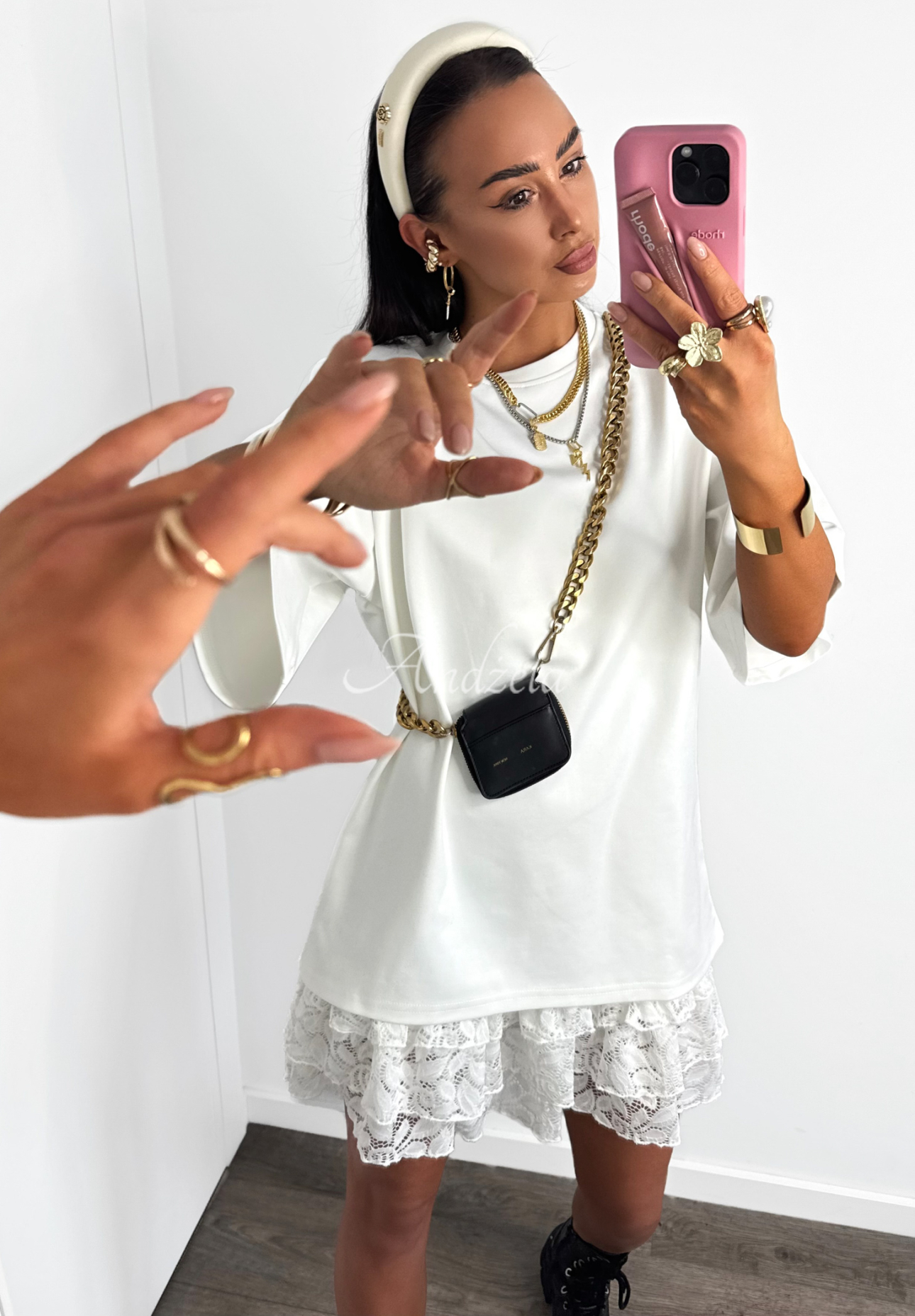 La Milla Viscose T-shirt When You Look white