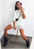 T-shirt La Milla When You Look biały