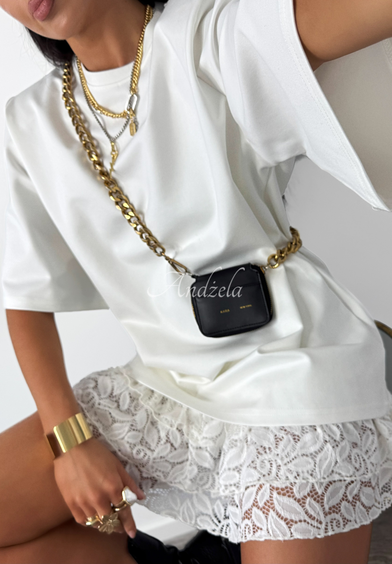 La Milla Viscose T-shirt When You Look white