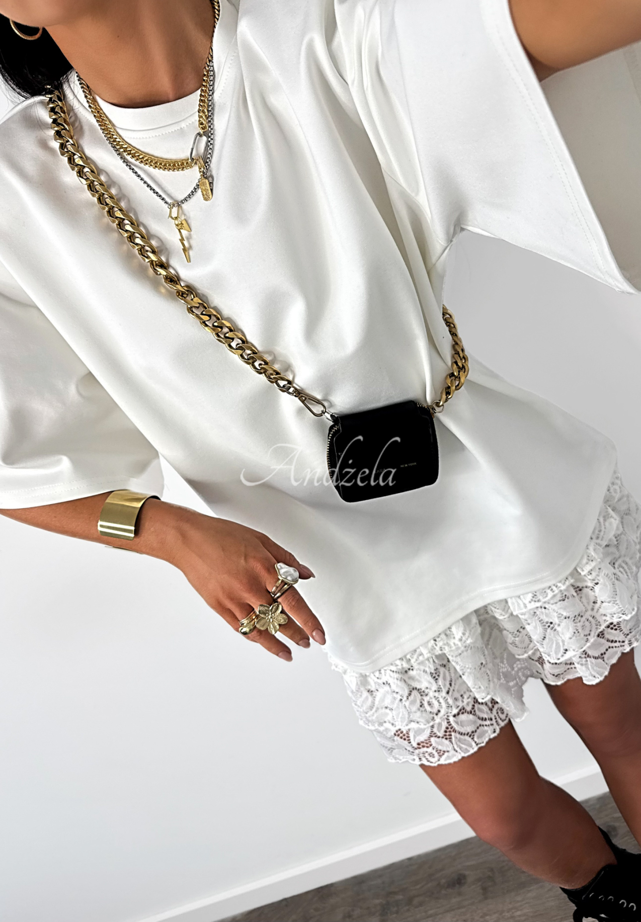 La Milla Viscose T-shirt When You Look white