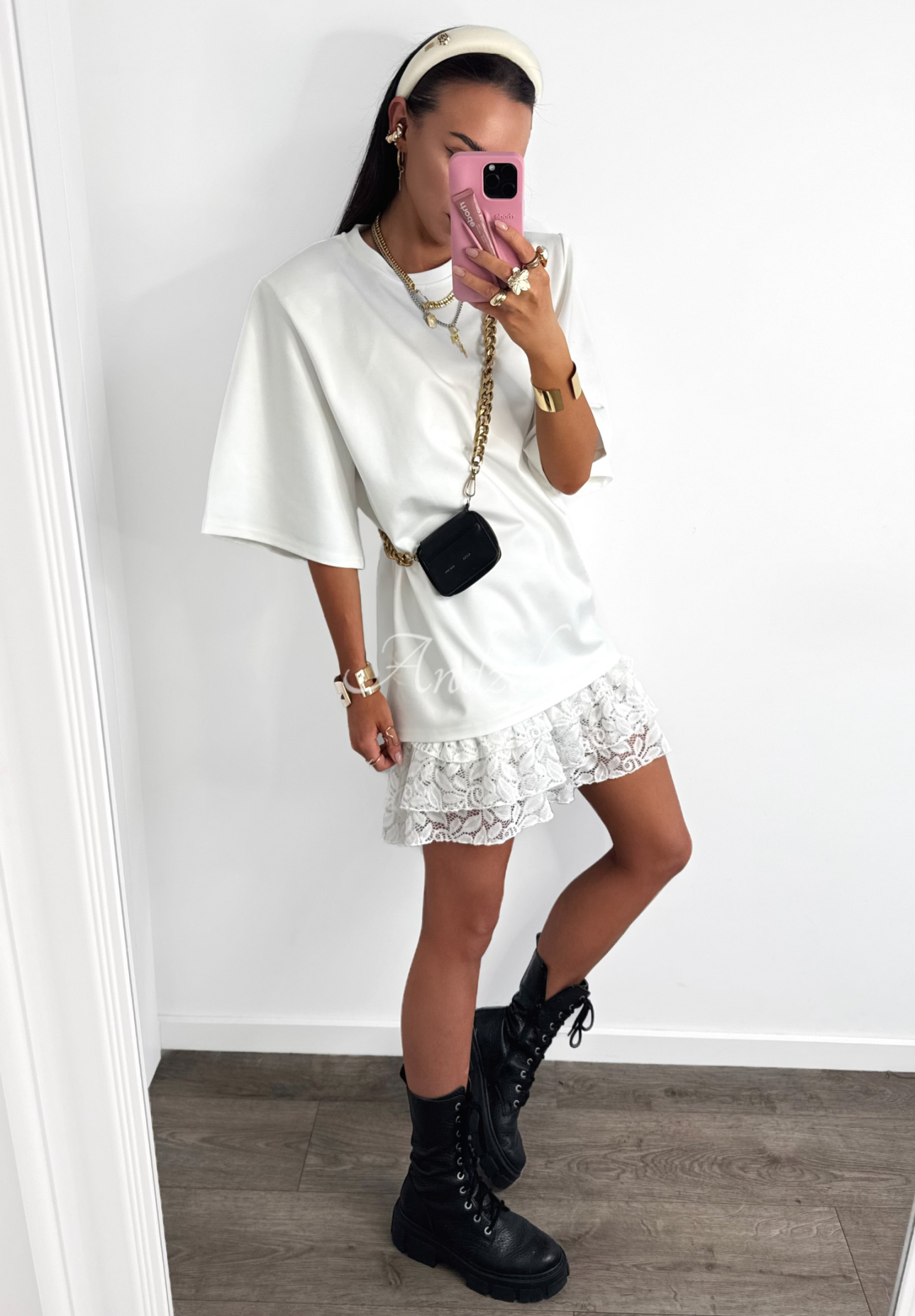 La Milla Viscose T-shirt When You Look white