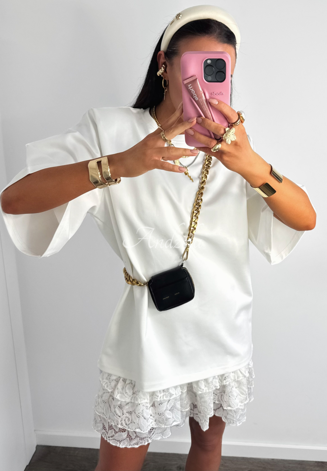 La Milla Viscose T-shirt When You Look white