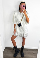 T-shirt La Milla When You Look biały