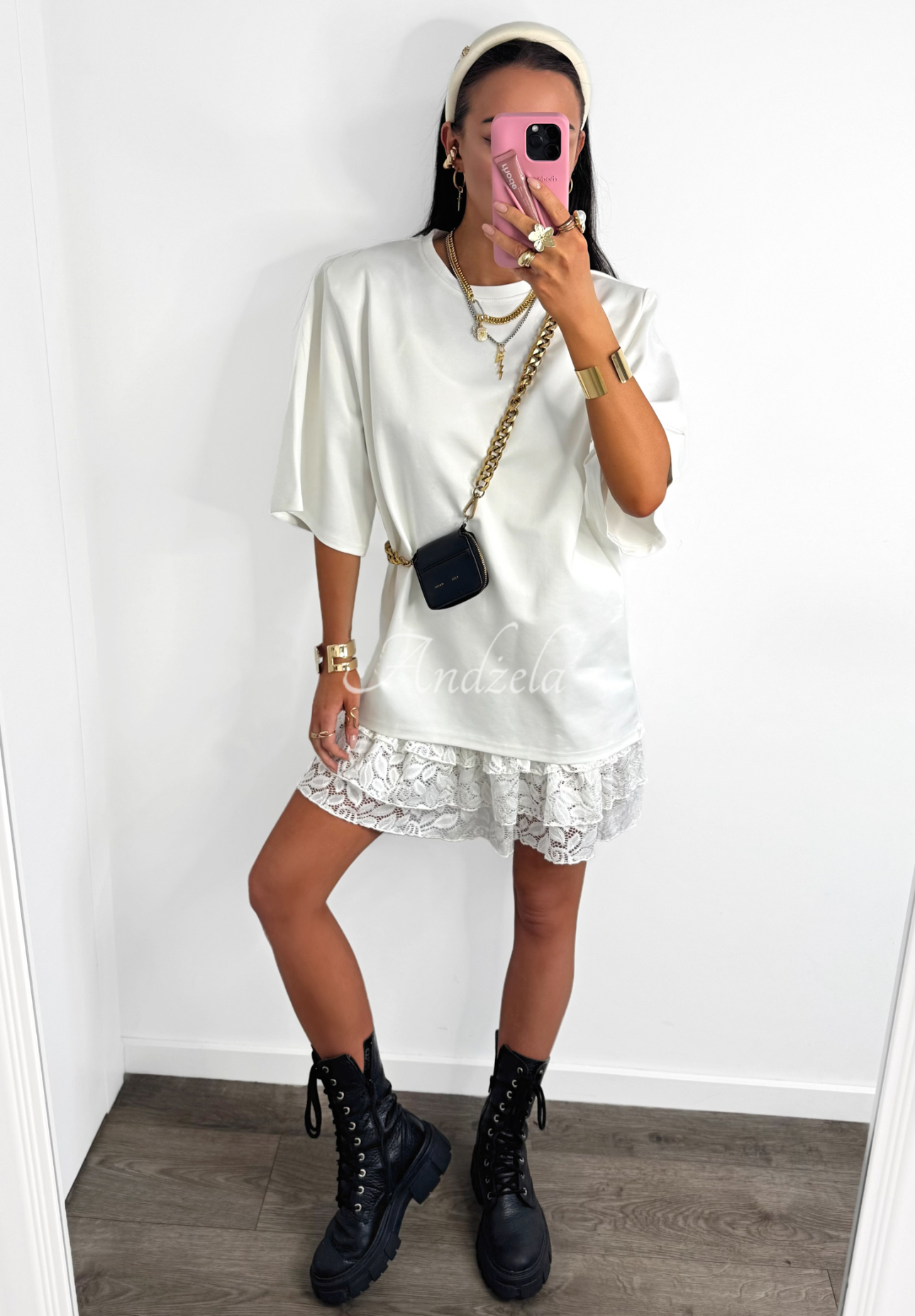 La Milla Viscose T-shirt When You Look white