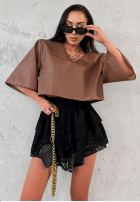 Koronkowa spódniczka La Milla Unseen czarna