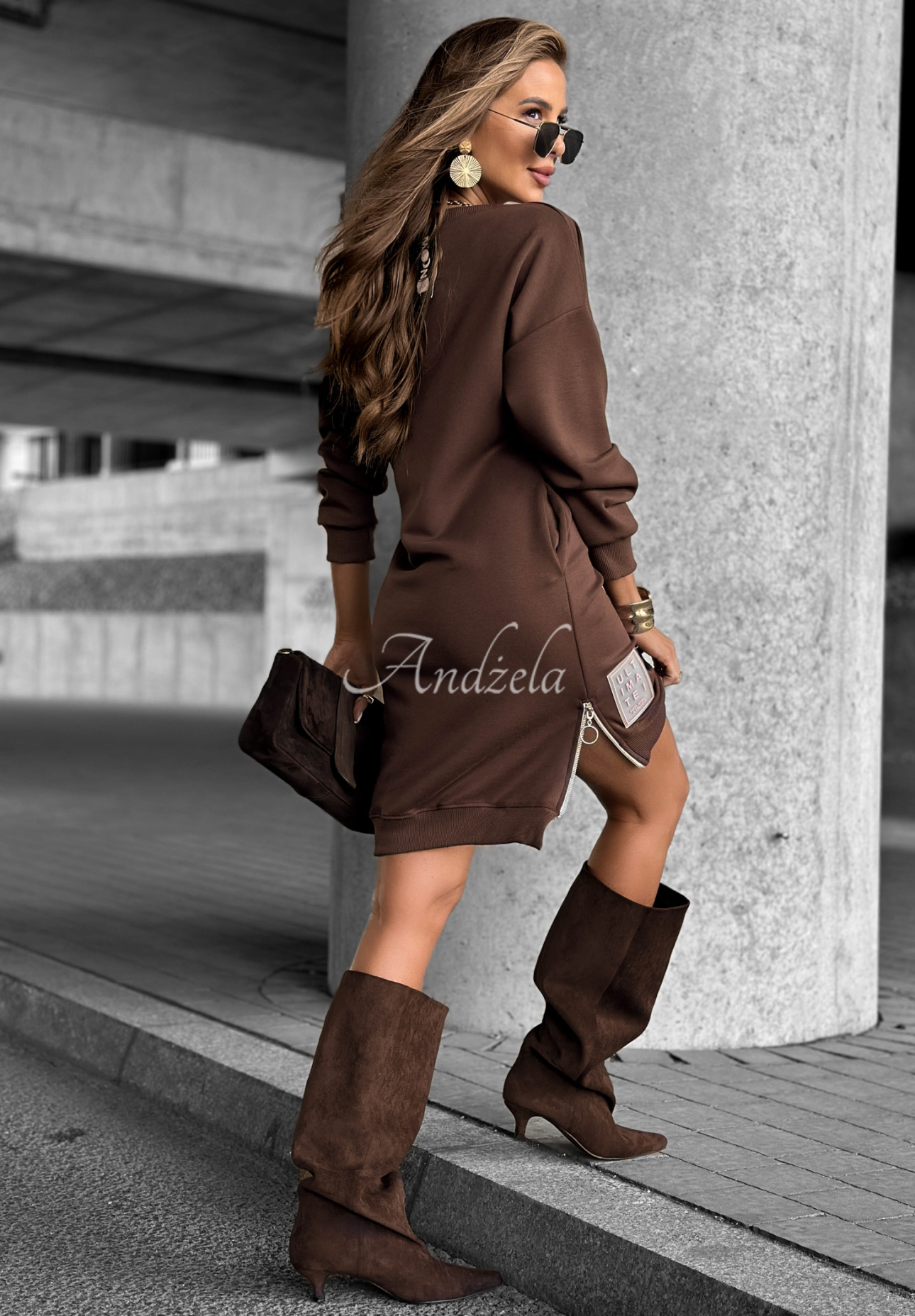 Ultimate chocolate sweat dress