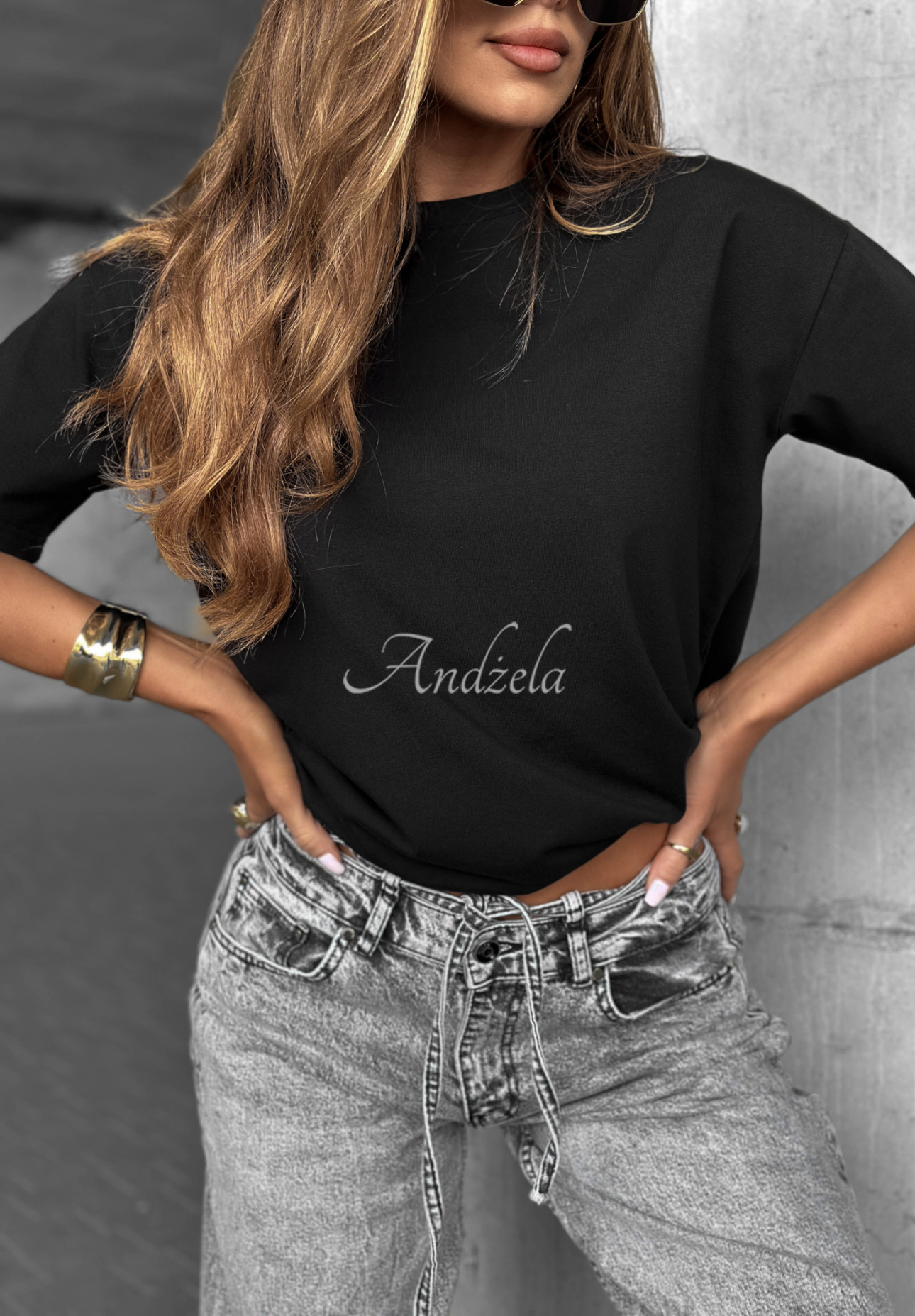 T-shirt Made For You czarny