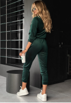 Welurowy Set Now You Know in bottle green