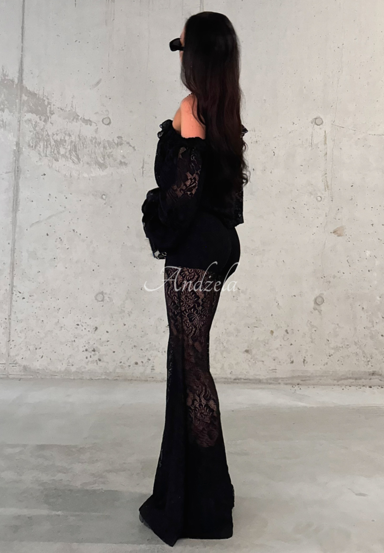 La Milla Take That Step lace pants black